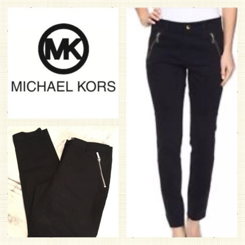 MICHAEL KORS ZIP POCKET PANTS